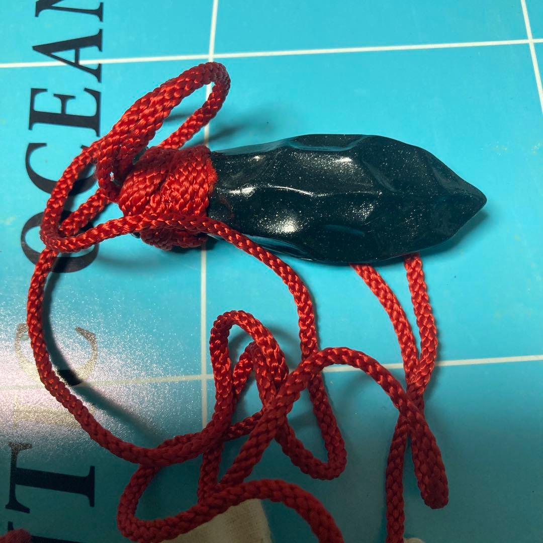 1997年製　もののけ姫　黒曜石ペンダント　玉の小刀　3点セット