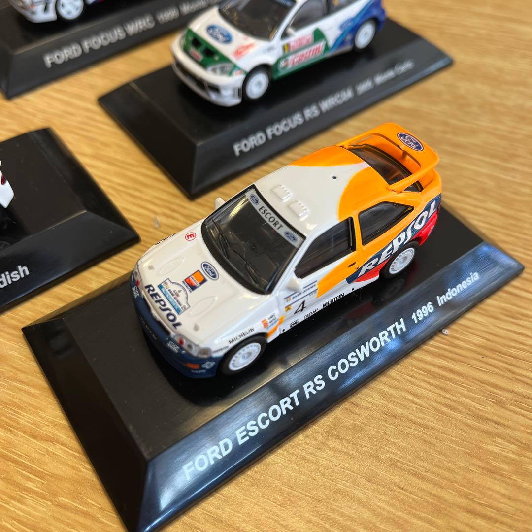フォードRALLY CAR COLLECTION コンプリート7台セット限定１
