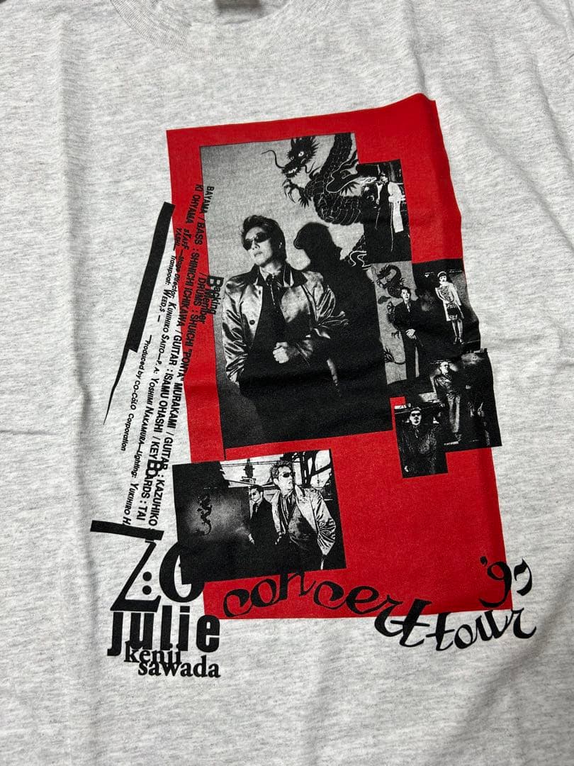 BELTON グレー M ロンT 沢田研二 ジュリー　コンサート　1997年