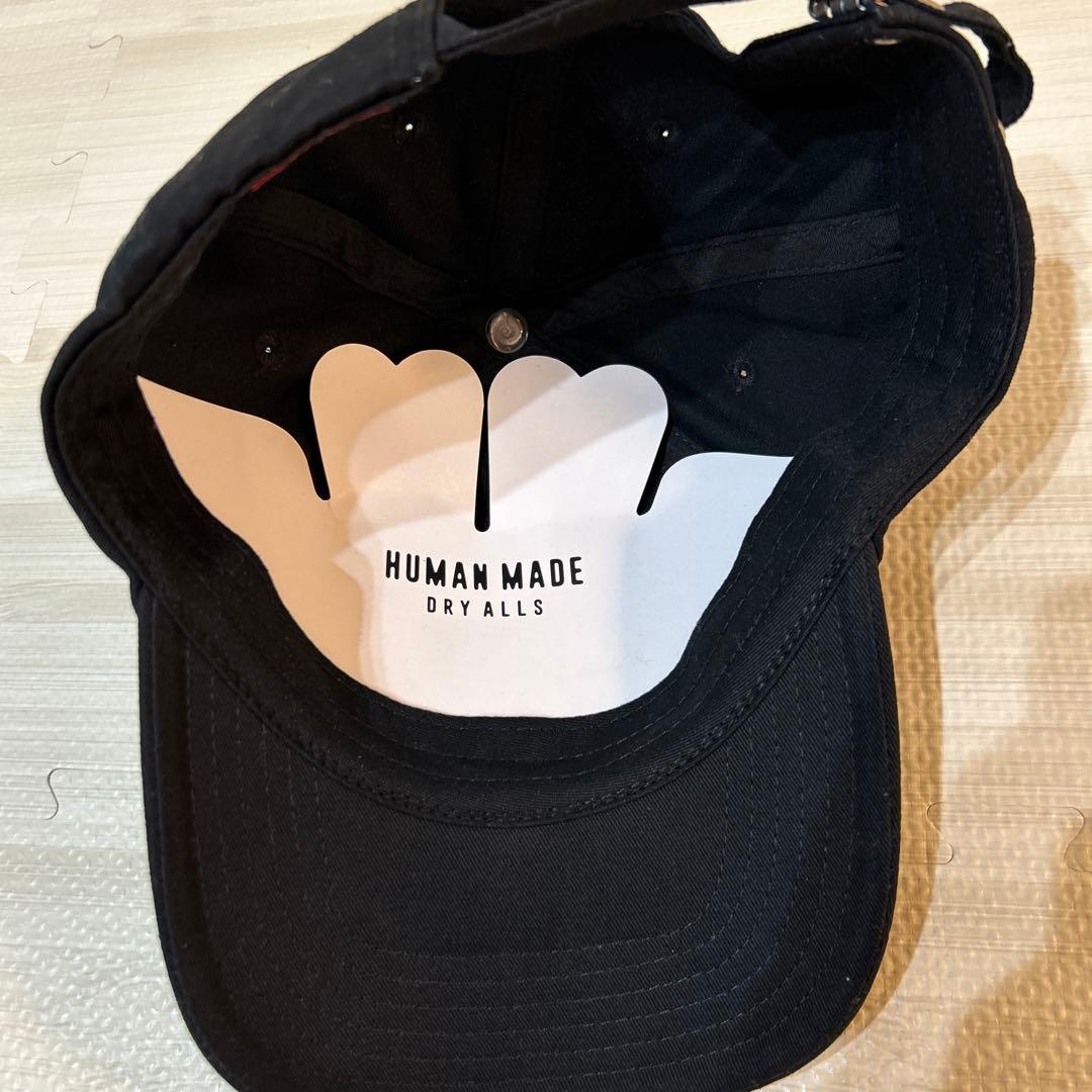 帽子 HUMAN MADE 6PANEL TWILL CAP BLACK