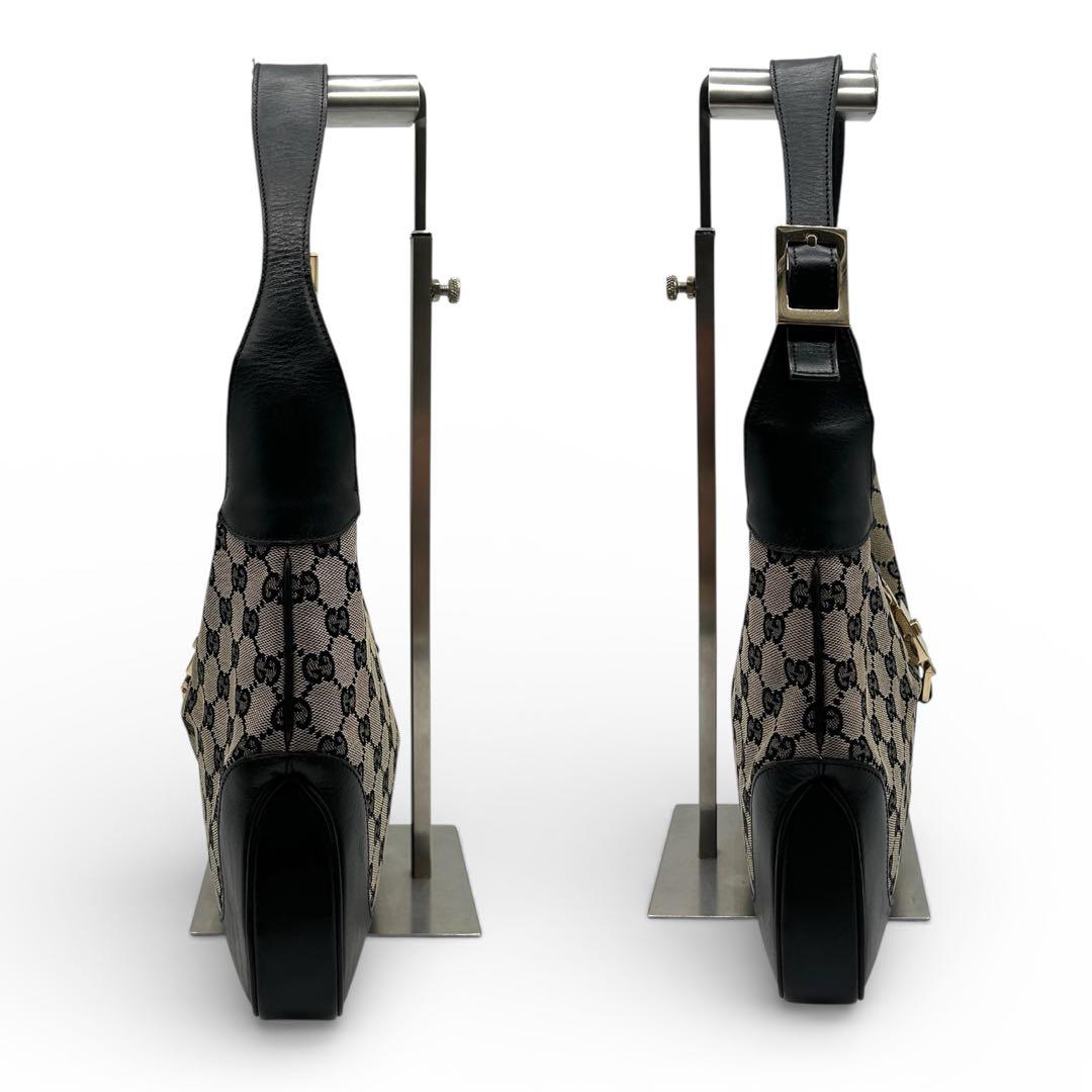 GUCCI ワンショルダーバッグ ジャッキー GGキャンバス 肩掛け