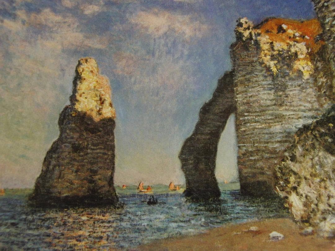 クロード・モネ、「The Cliffs at Etretat」、厳選