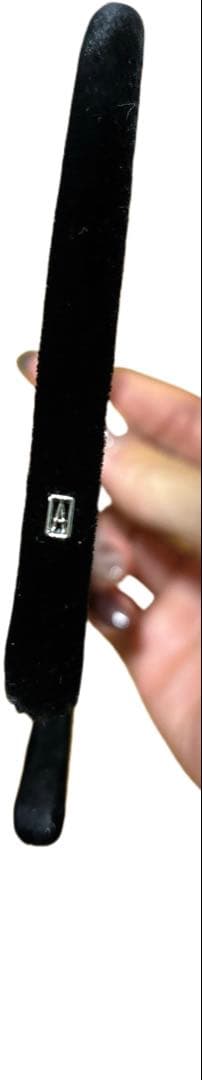 【新品】ALEXANDRE DE PARIS ベロア　カチューシャ【未着用】