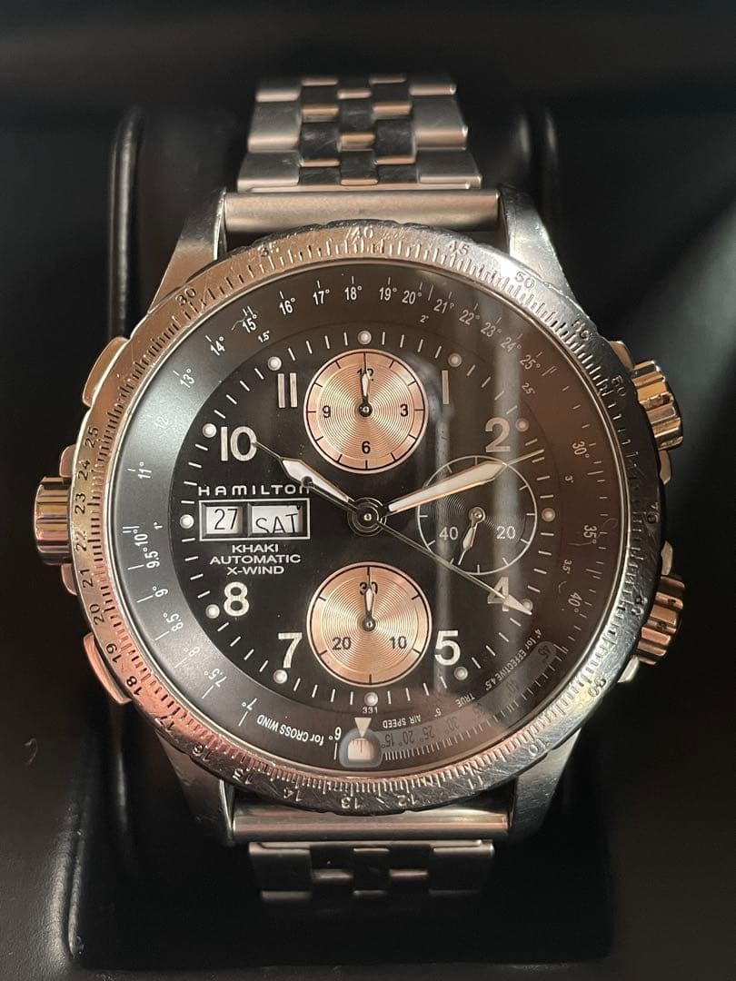 HAMILTON ハミルトン カーキ X-WIND H776160 自動巻き時計