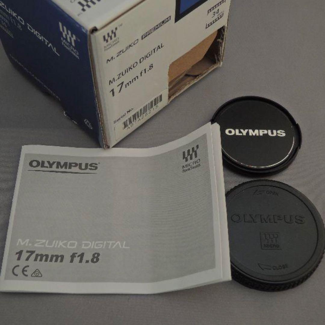 レンズ(単焦点) OLYMPUS M.ZUIKO DIGITAL 17mm F1.8 BLACK