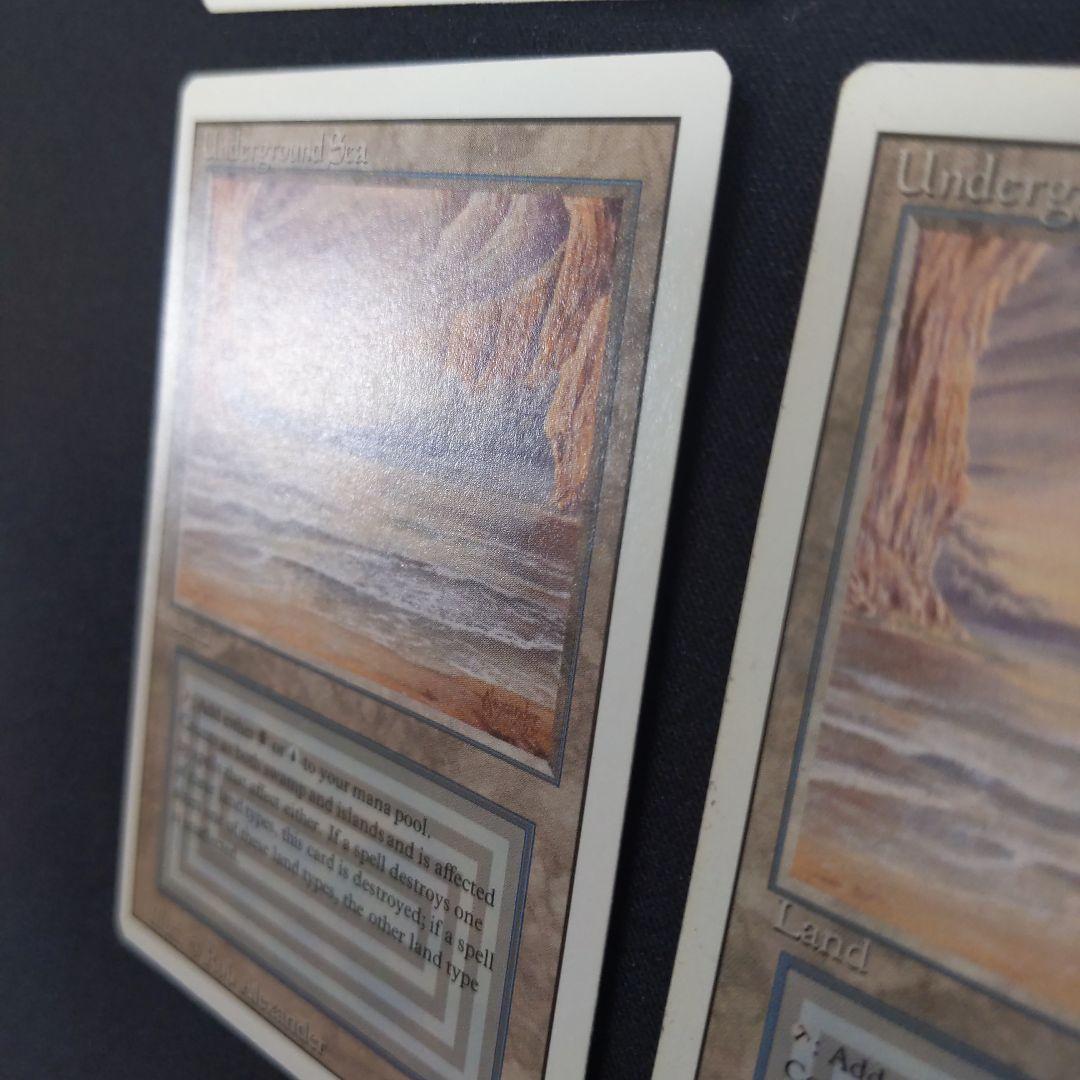 ●【うち１枚の裏面に白かけあり等】Underground Sea　３ED英語４枚