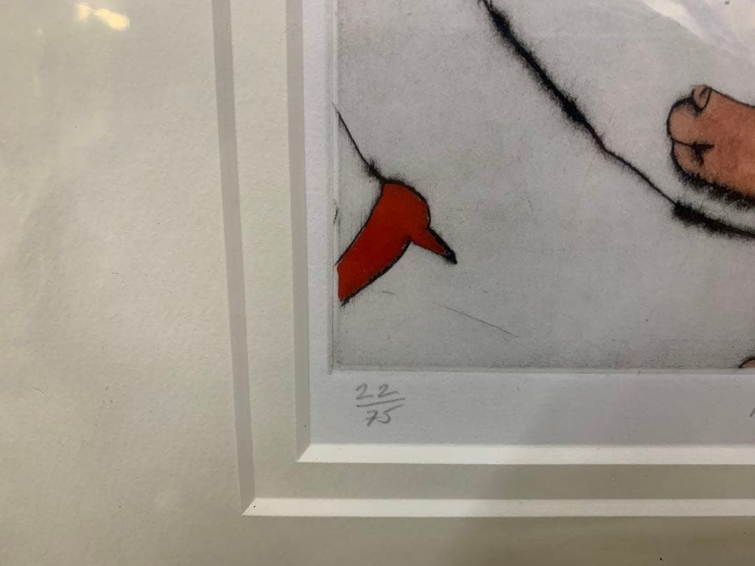 【未使用】リチャード・スペア 現代アート 希少品 MM70220-2