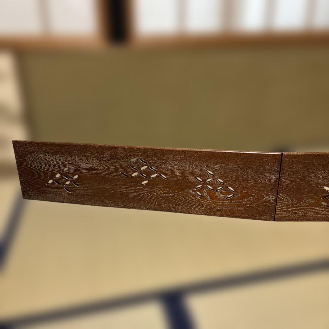 【茶道具】桑七宝板風炉先（紙箱）