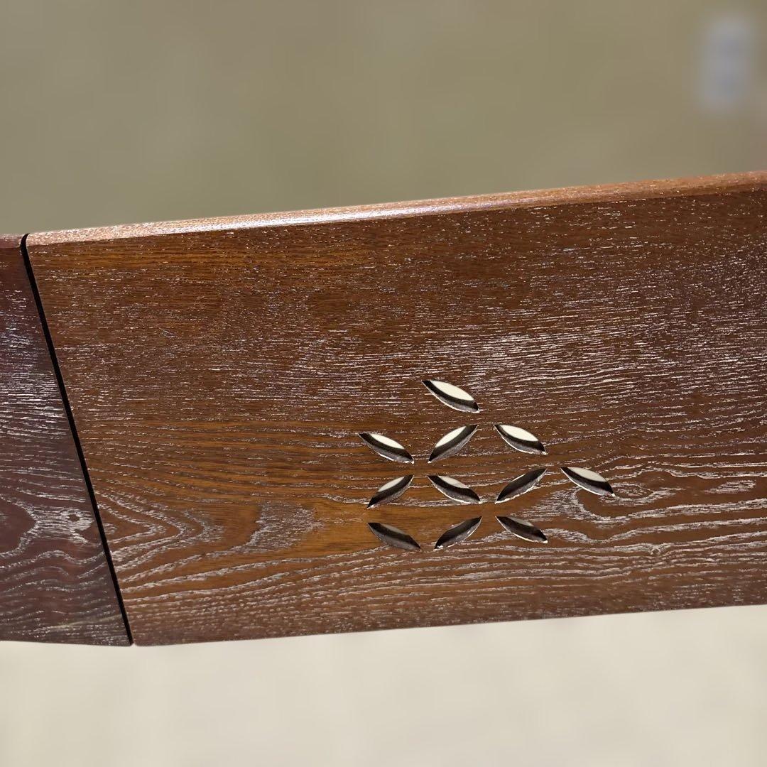 【茶道具】桑七宝板風炉先（紙箱）