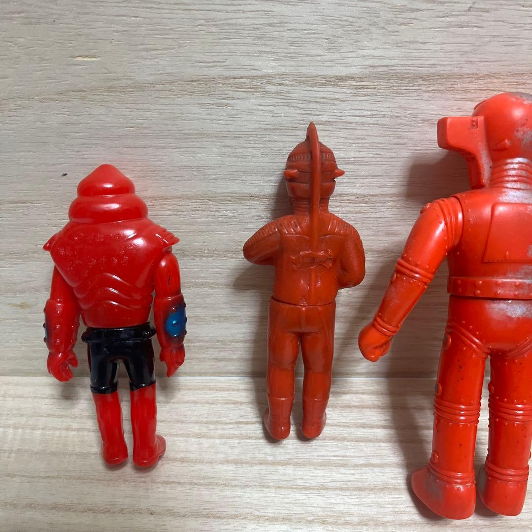 希少ブルマァク ミニ ソフビ 当時物無版権 ウルトラマン 怪獣 メフィラス星人