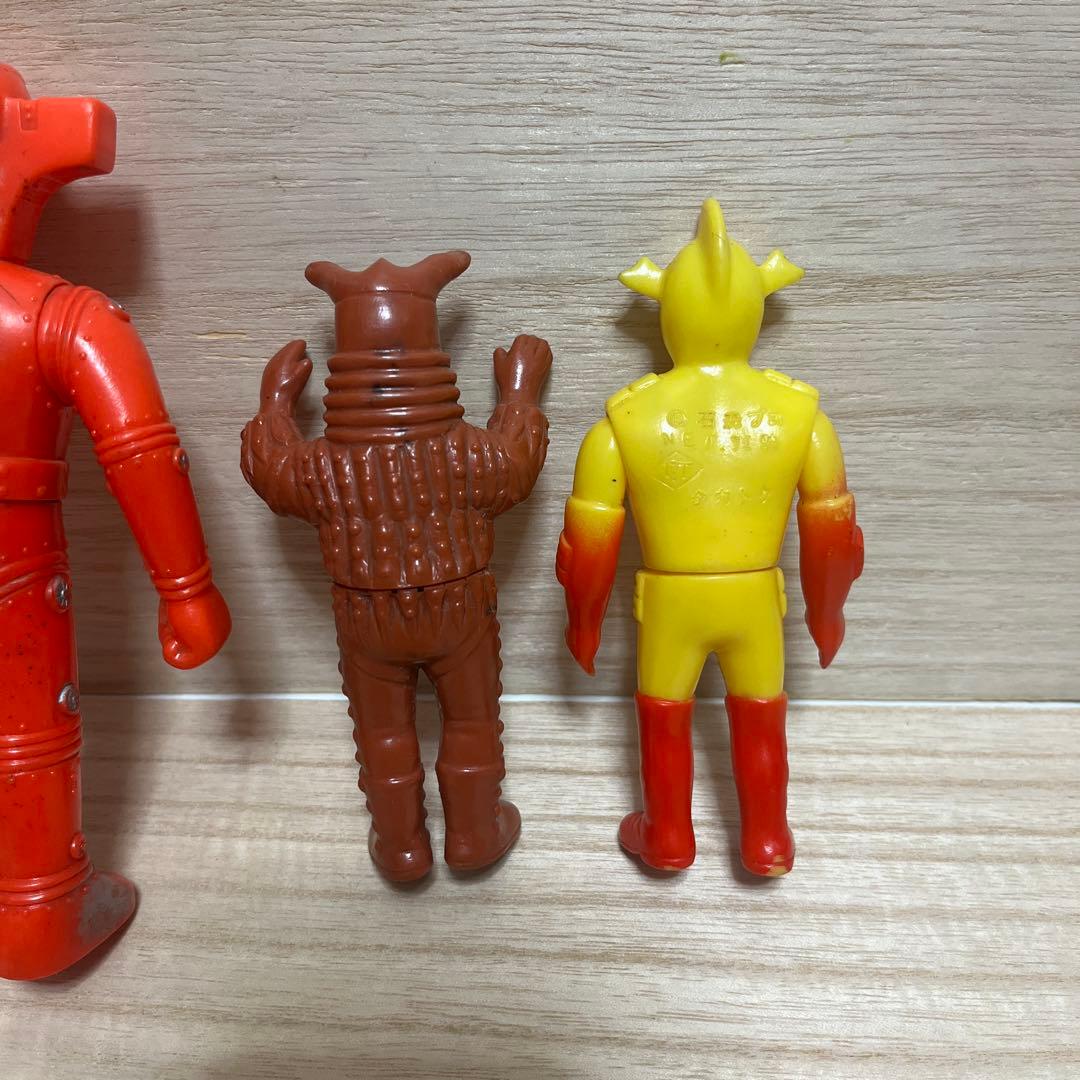 希少ブルマァク ミニ ソフビ 当時物無版権 ウルトラマン 怪獣 メフィラス星人