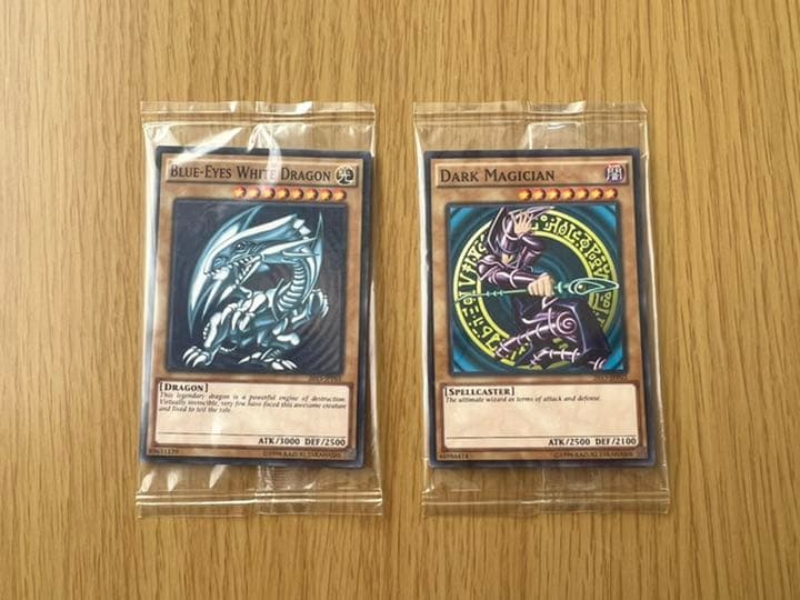 WCS2015未開封　ブラックマジシャン　青眼白龍セット遊戯王