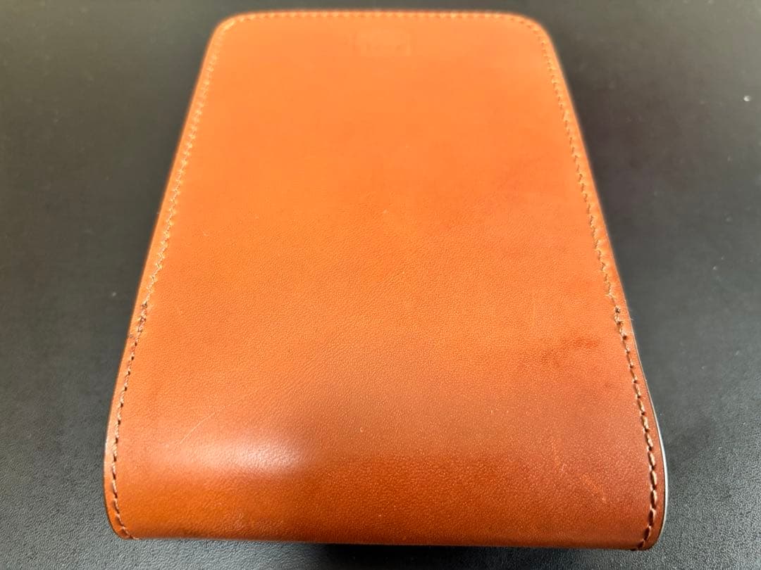 パイロット ソメス 牛革製 ペンシース5本差 ブラウン