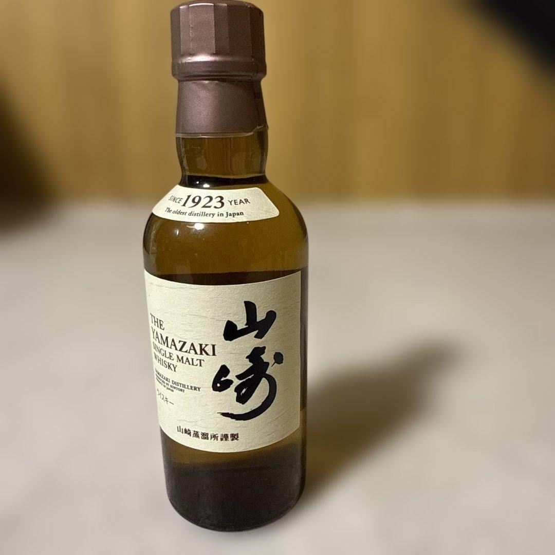 山崎 180ml 2本 白州180ml　1本 知多180ml　1本 計4本