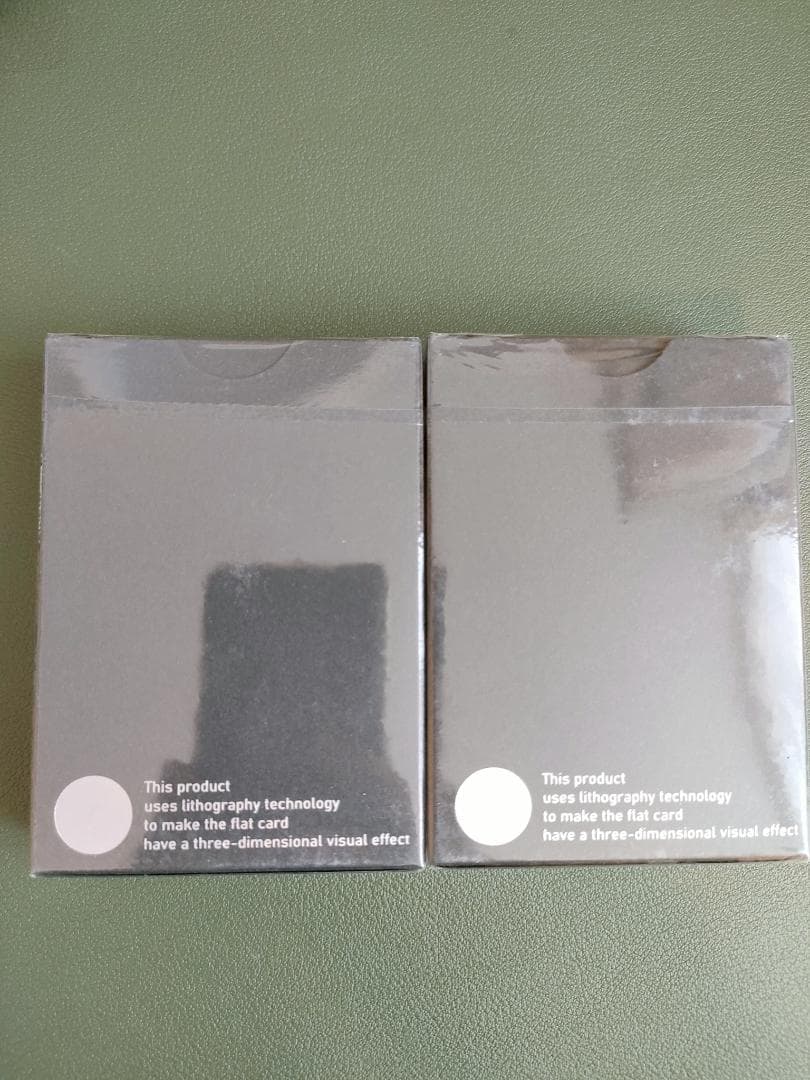 Curved Mirror Playing Cards 新品2個