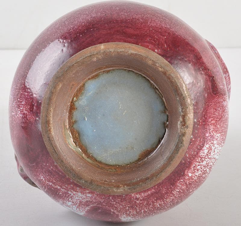 中国　窯変釉　龍文葫蘆瓶　V　R5184