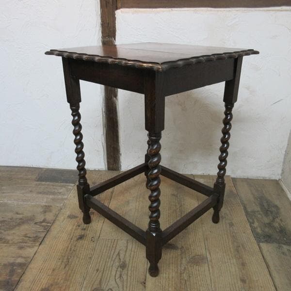 イギリス アンティーク 家具 サイドテーブル オケージョナル 英国 6660d