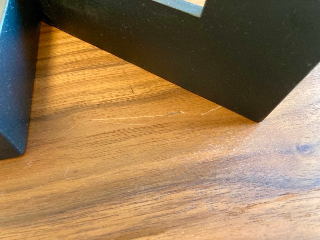 木目調シンプルモダンダイニングテーブル