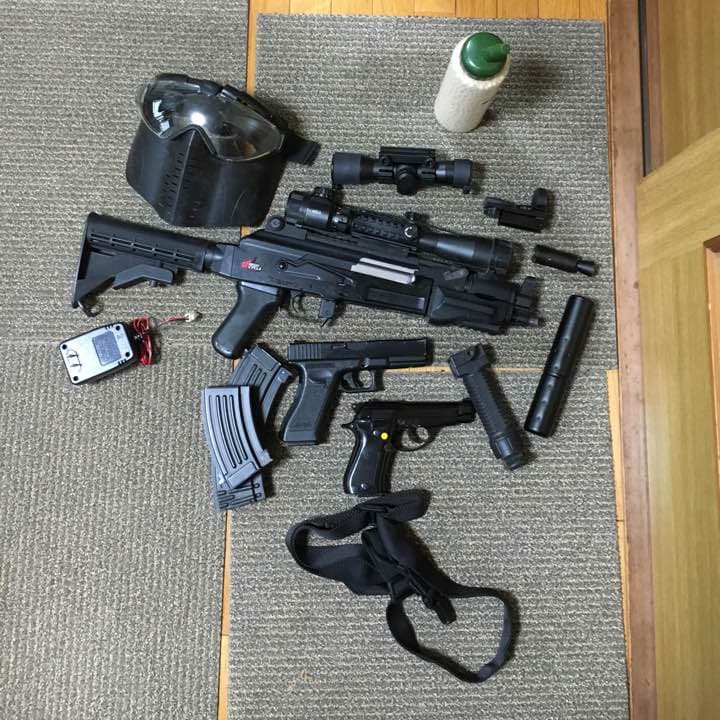 東京マルイ ak47ハイサイクル 他 フルセット