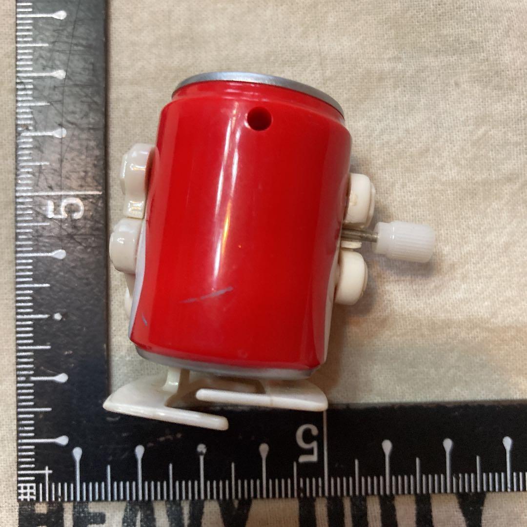 HANS ゼンマイ　トコトコ　ロボット　フィギュア　コーラ　缶　プラ