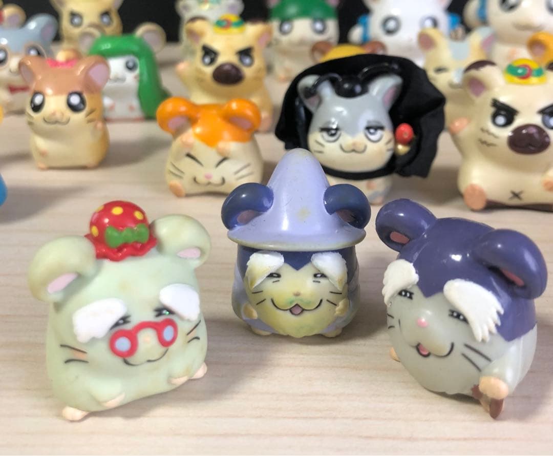 とっとこハム太郎　鉛筆キャップ　フィギュア29個　プラスおまけ4個　計33個