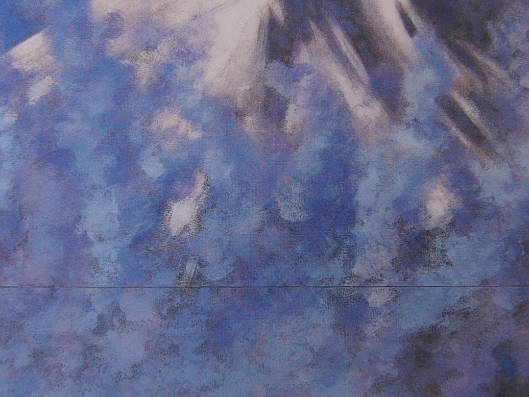 飛澤行雄、【富士】、希少な額装用画集より、新品額装付