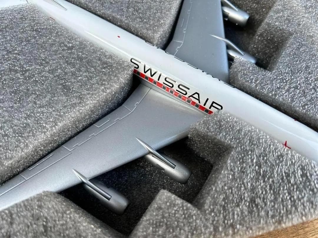 SWISSAIR スイスエア　Douglas DC-8-53　ヘルパ　1/200