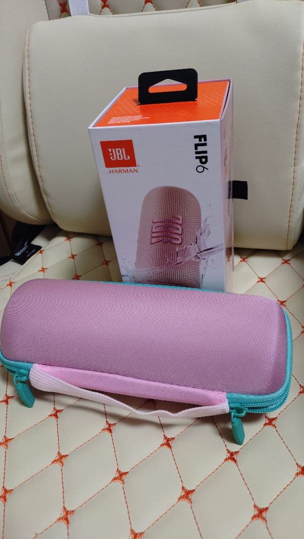 【新品】JBL FLIP6 ピンク Bluetoothスピーカー 、ソフトケース