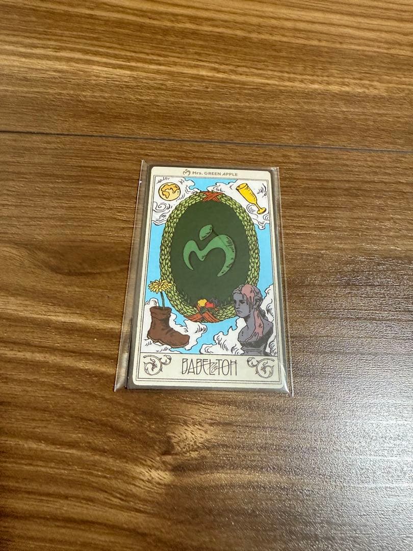 ミセス グリーン アップル バベルの塔 ガチャ マルチクロス ⭐︎ステッカー付⭐︎