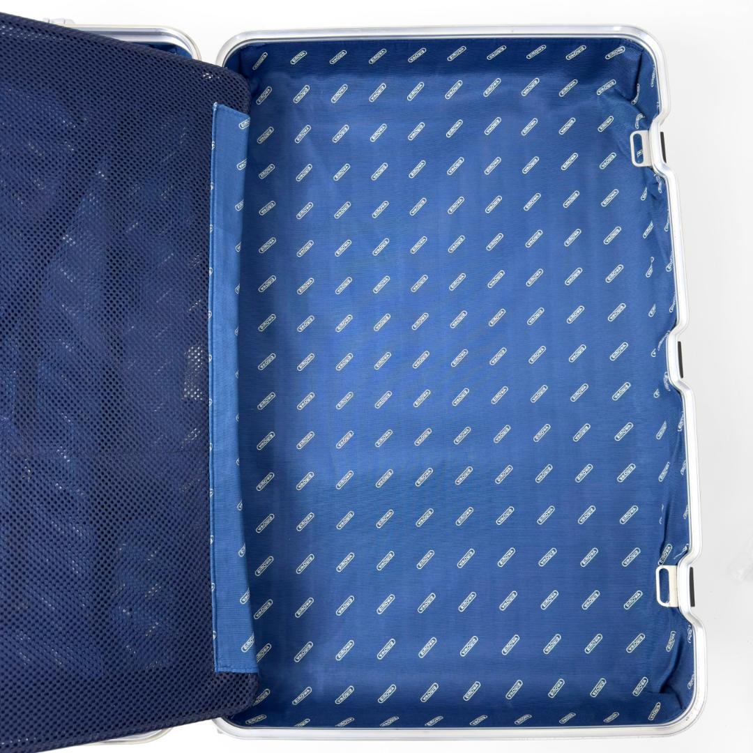 リモワ トパーズ 63L 2輪 TSAロックベルト付 ジャンボトローリー アルミ