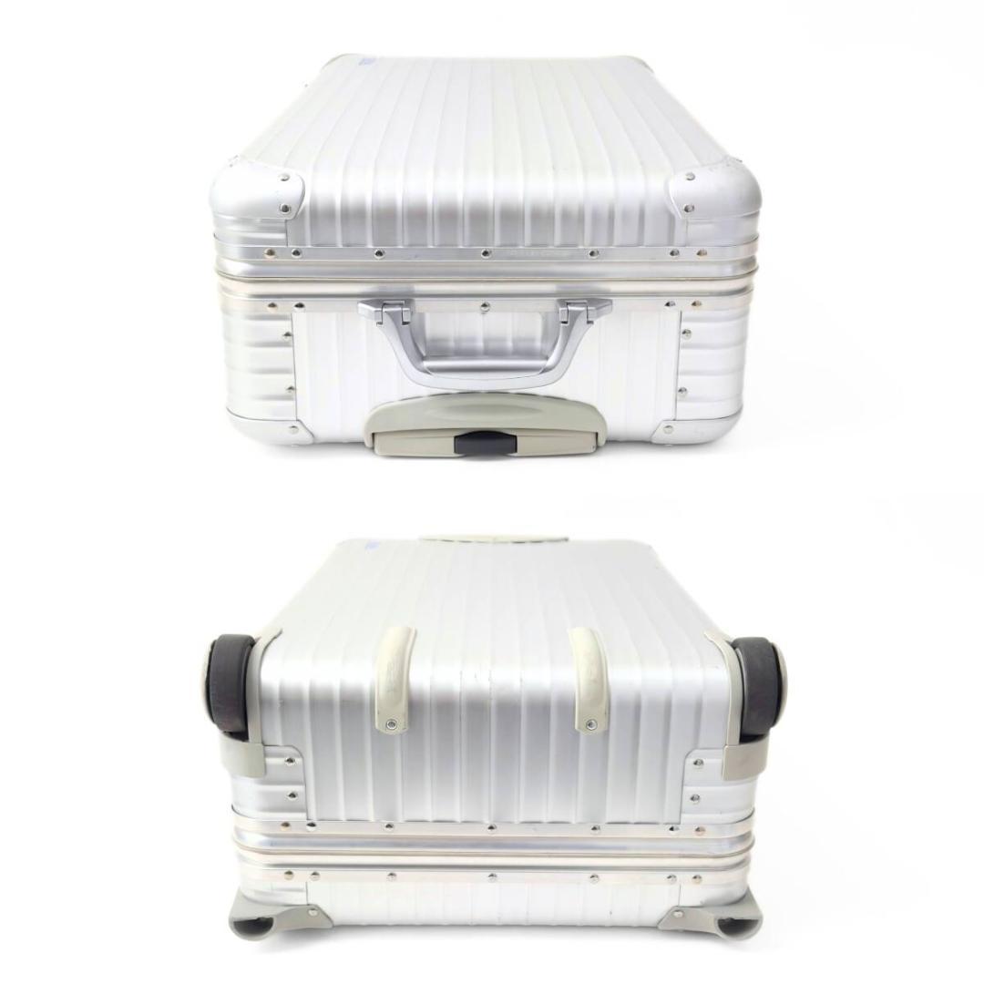 リモワ トパーズ 63L 2輪 TSAロックベルト付 ジャンボトローリー アルミ