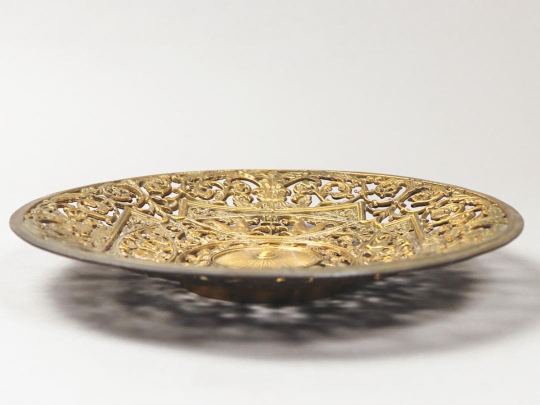 カルル・フリードリッヒ・シンケル 真鍮製 海馬と人魚 ウォッシュコンポート