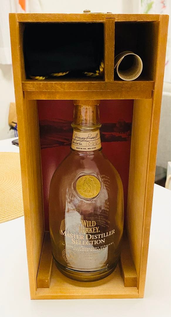【空瓶】希少 完売品 限定品 ワイルドターキー バーボン ウイスキー 14年