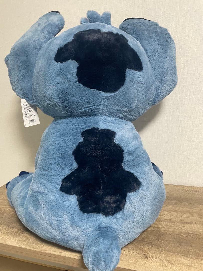 スティッチ　巨大　ぬいぐるみ　コストコ　ブランケットつき