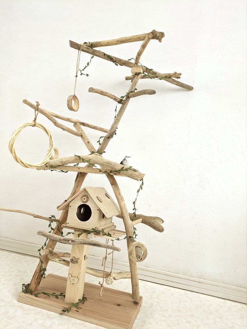 バードアスレチック63 流木 バードジム　バードトイ