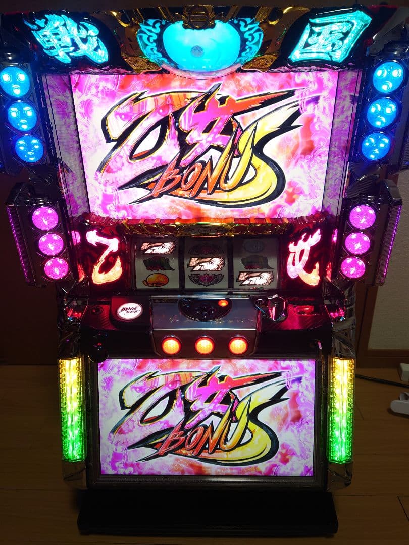 たつ　パチスロ　実機　戦国乙女A＋