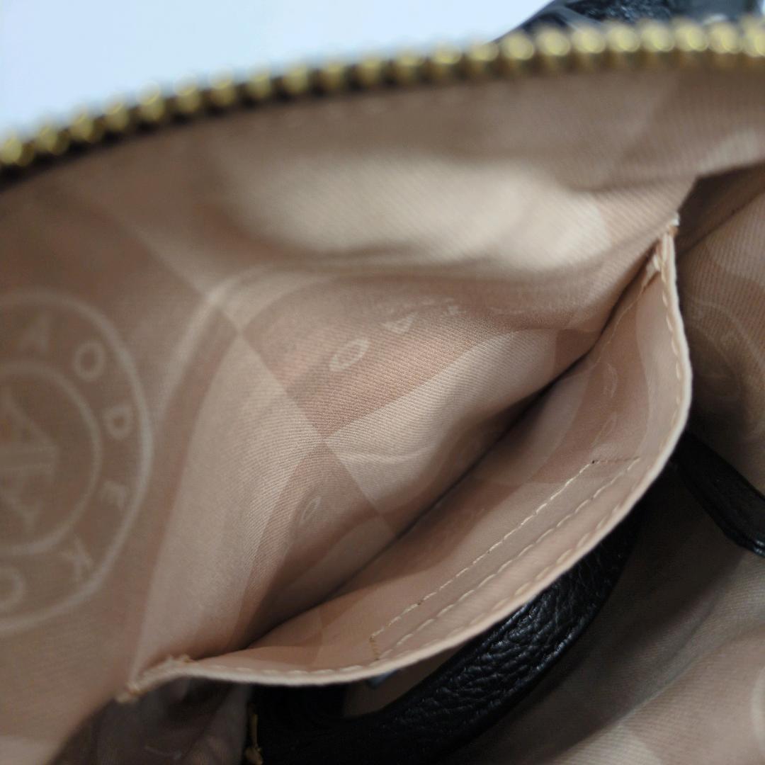 美品 ATAO アタオ ホリデー ショルダーバッグ ハンド ブラック 2way