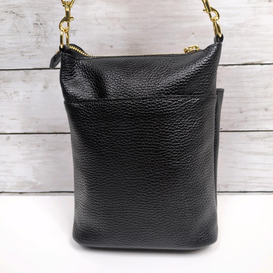 美品 ATAO アタオ ホリデー ショルダーバッグ ハンド ブラック 2way