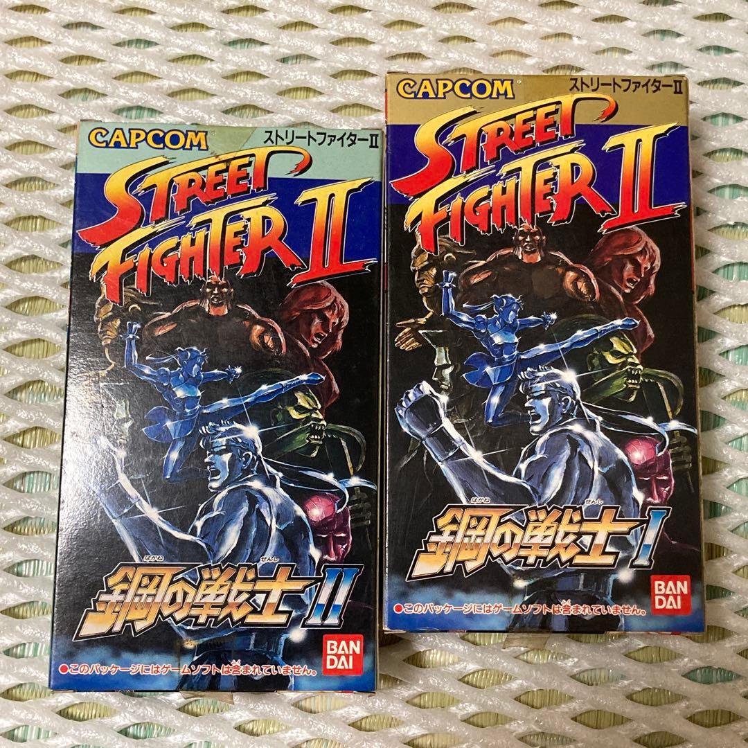バンダイ ストリートファイターⅡ 鋼の戦士Ⅱ メタルフィギュア 2箱セット