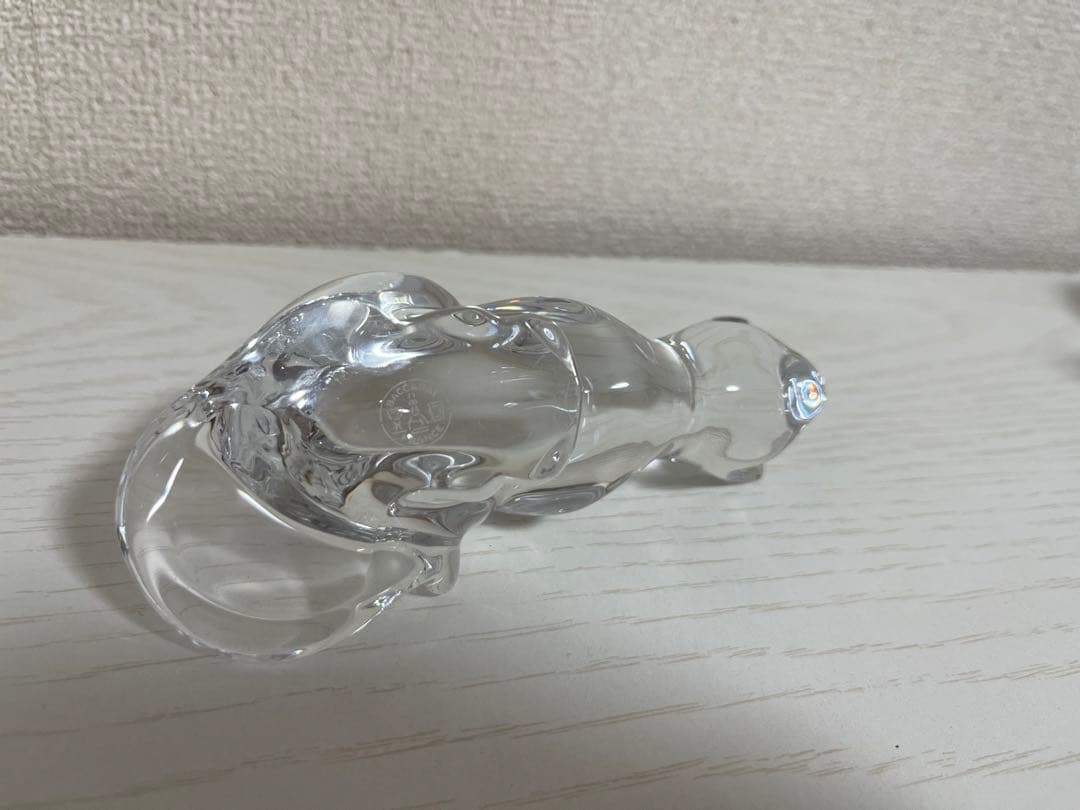 猫　置物　バカラ　Baccarat