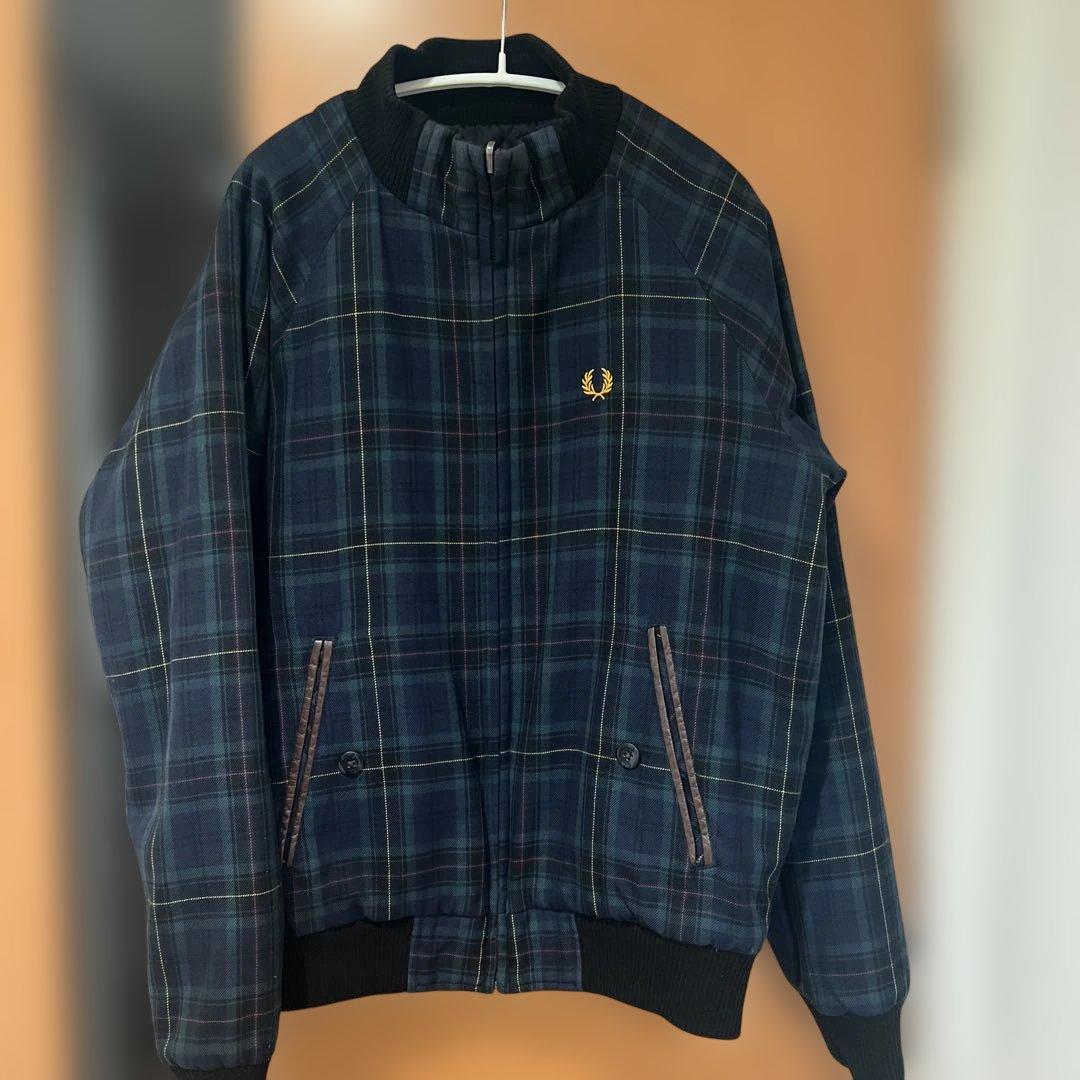 fred perry フレッドペリー リバーシブル ブルゾン M