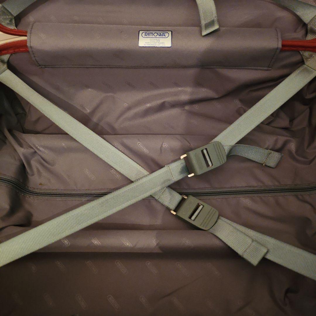 美品　廃盤　RIMOWA レッドキャリーケース ２輪　35L