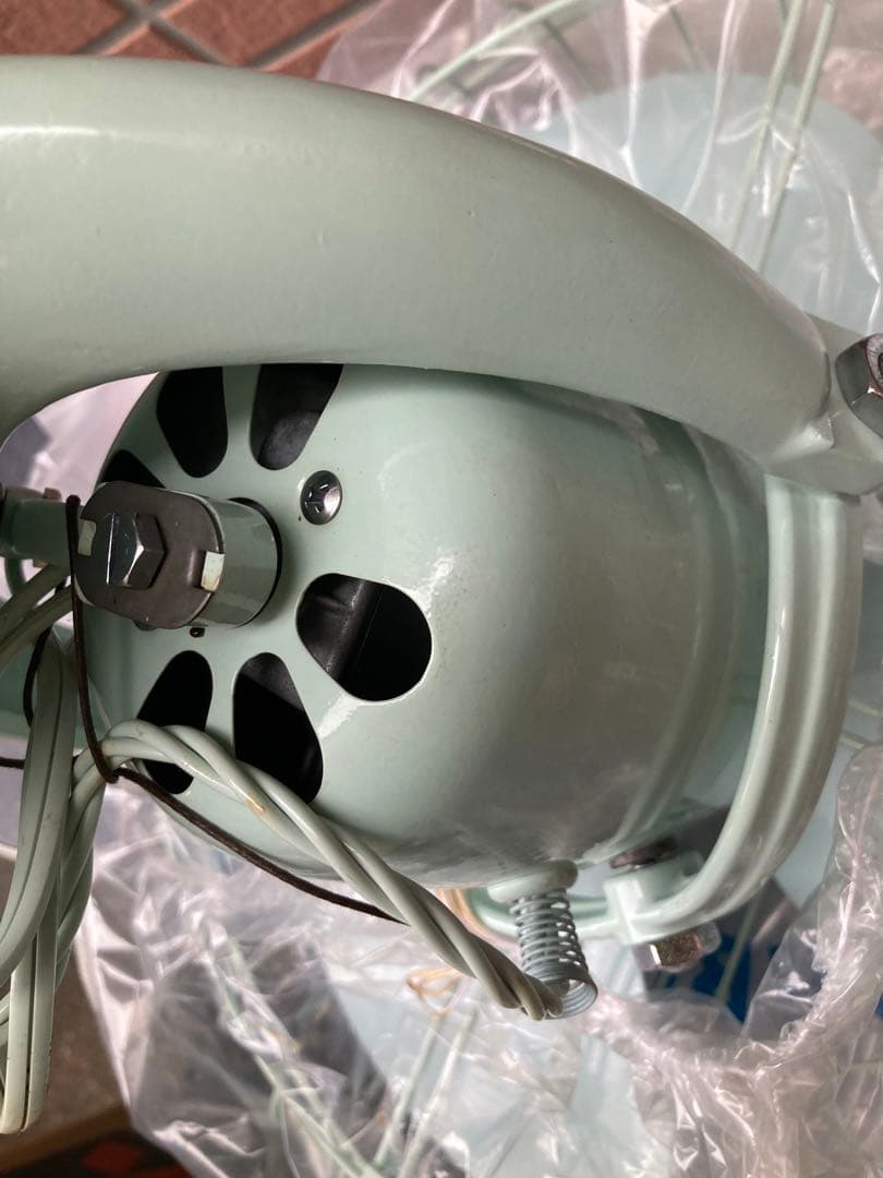 【新品 未使用 美品】三菱扇風機　天井扇風機　壁掛扇風機　昭和レトロ