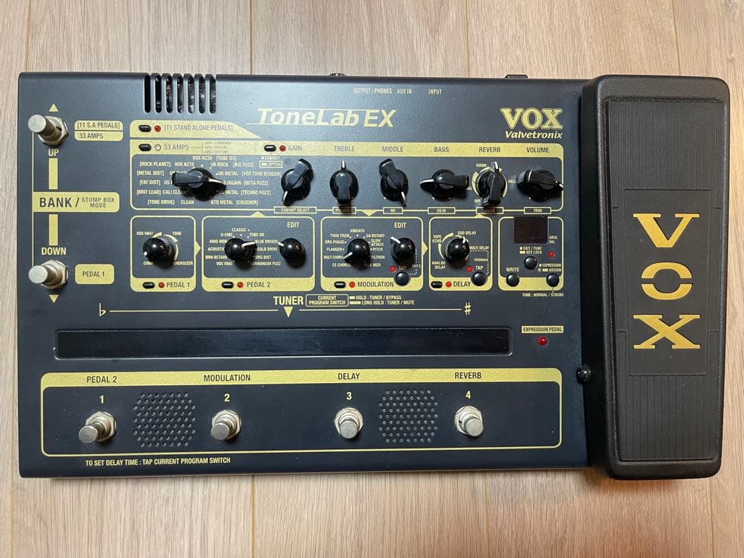 VOX ToneLab EX ギター用マルチエフェクター