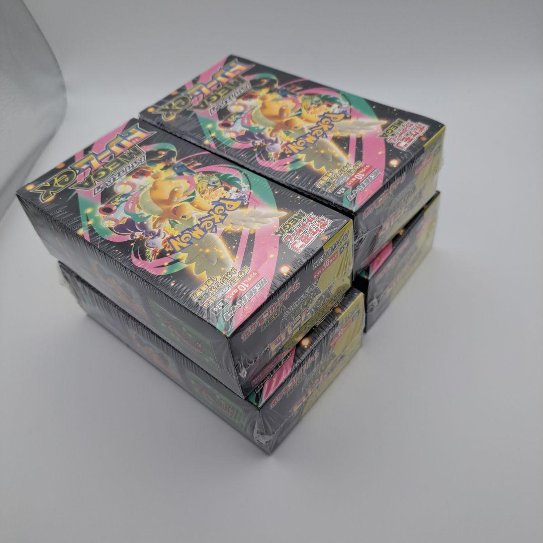 プ*ト様 ポケカ　メガドリームex シュリンク付き　４ボックス