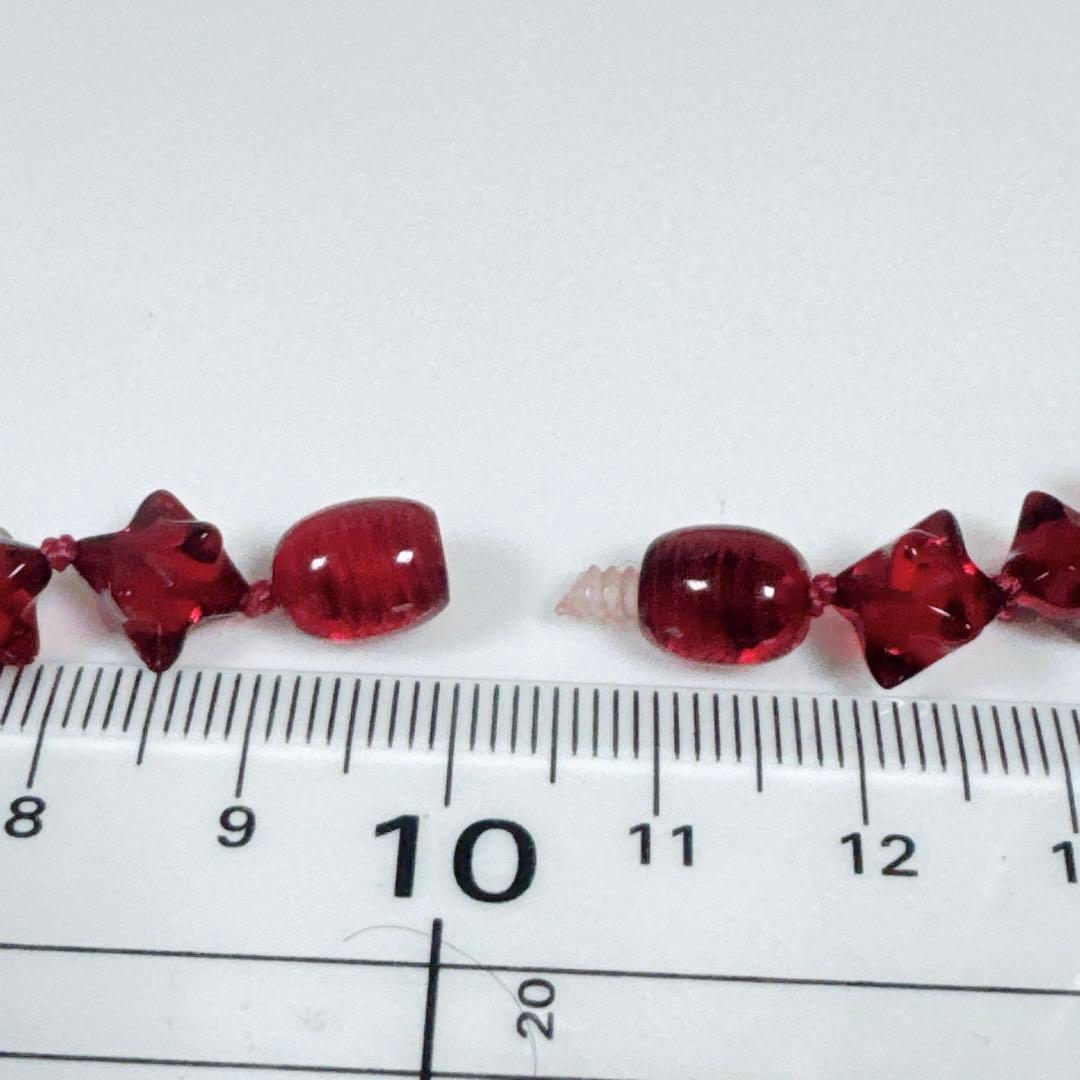 赤琥珀ネックレスNO25-1012