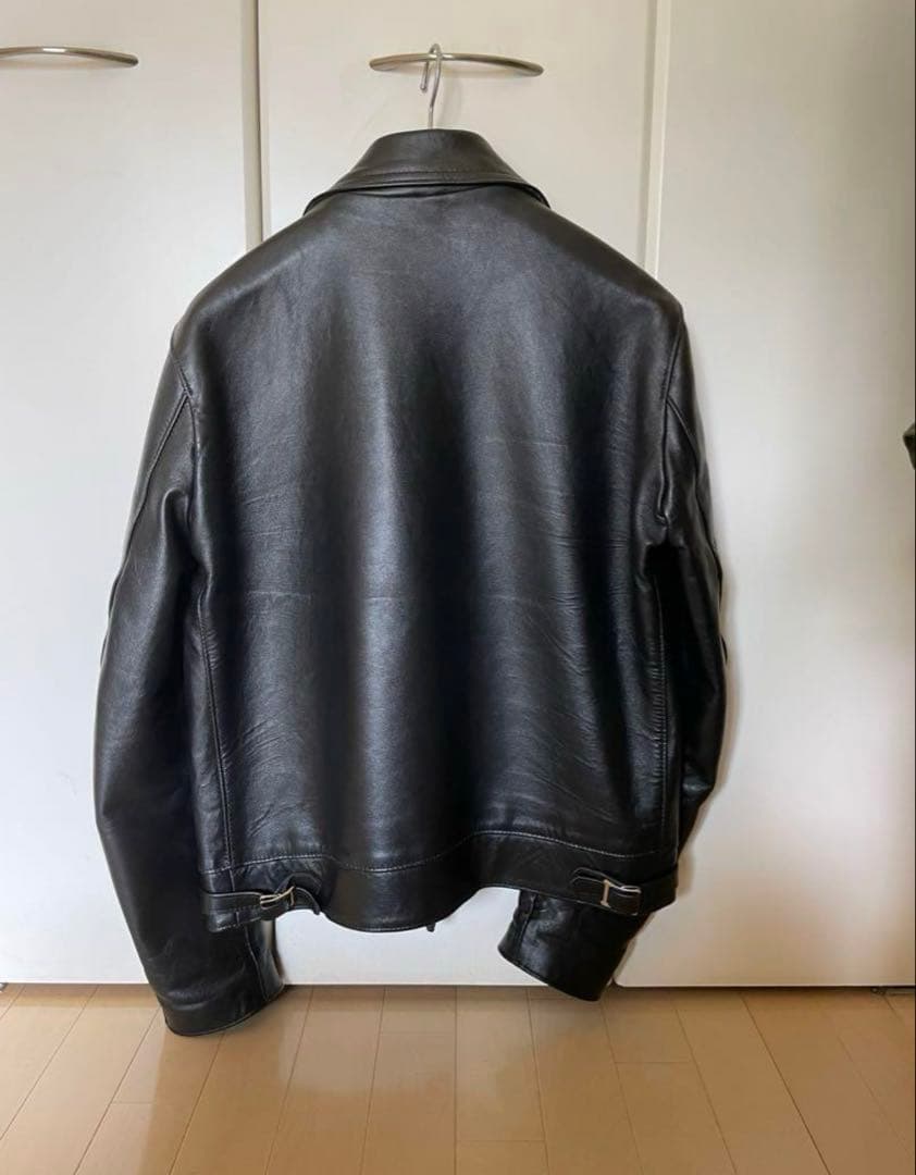 【美品】ルイスレザー　ドミネーター　ブラック　ラットランドシープ　42