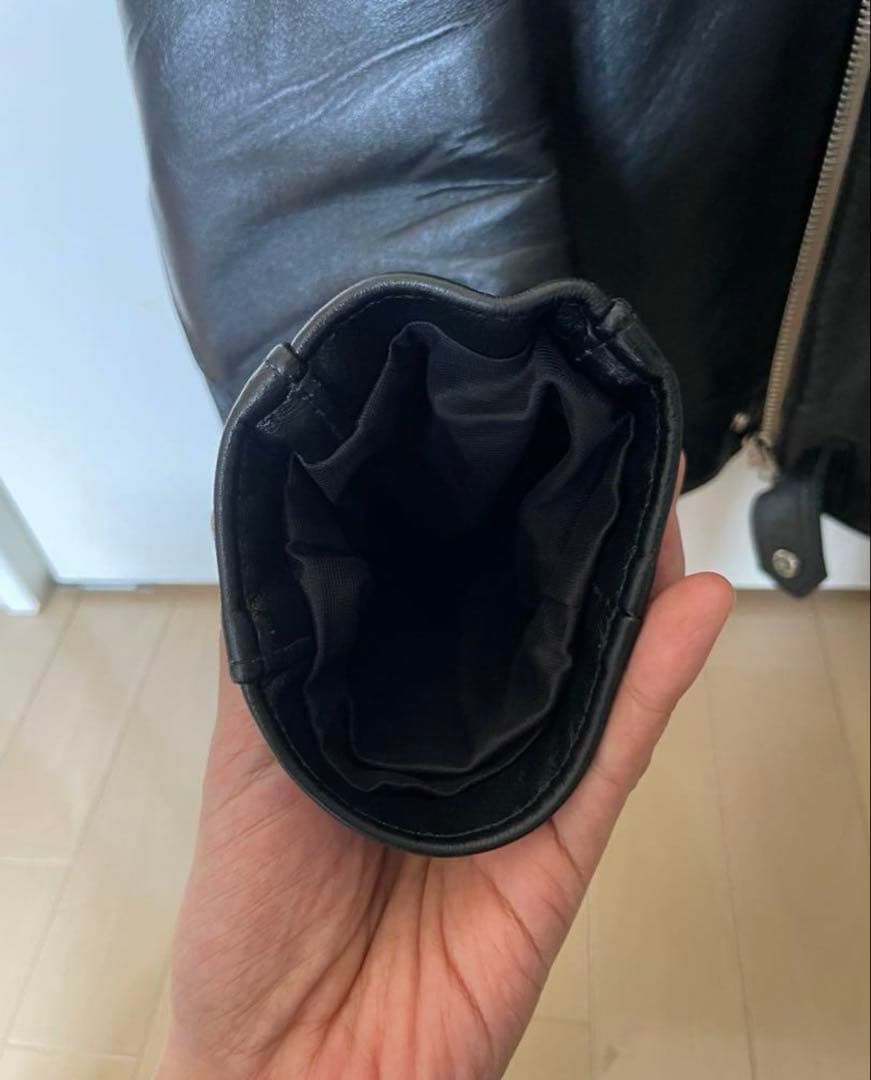 【美品】ルイスレザー　ドミネーター　ブラック　ラットランドシープ　42