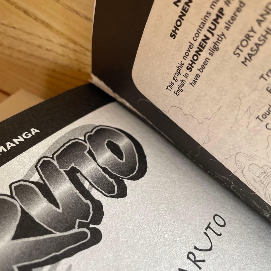 英語版　ナルト　NARUTO 1〜30巻