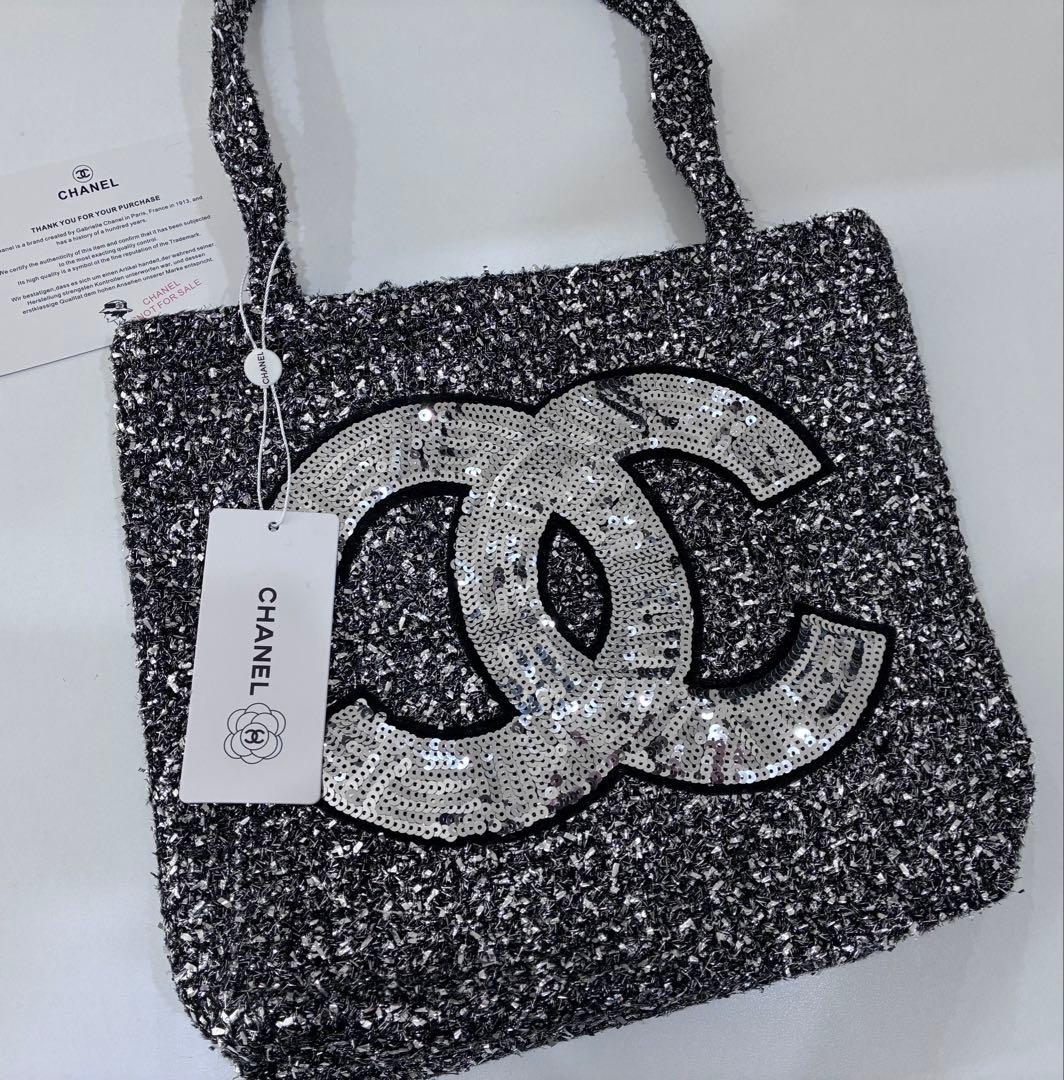 CHANEL トートバッグ ビッグココ　ハンドバッグ　シャネルノベルティ